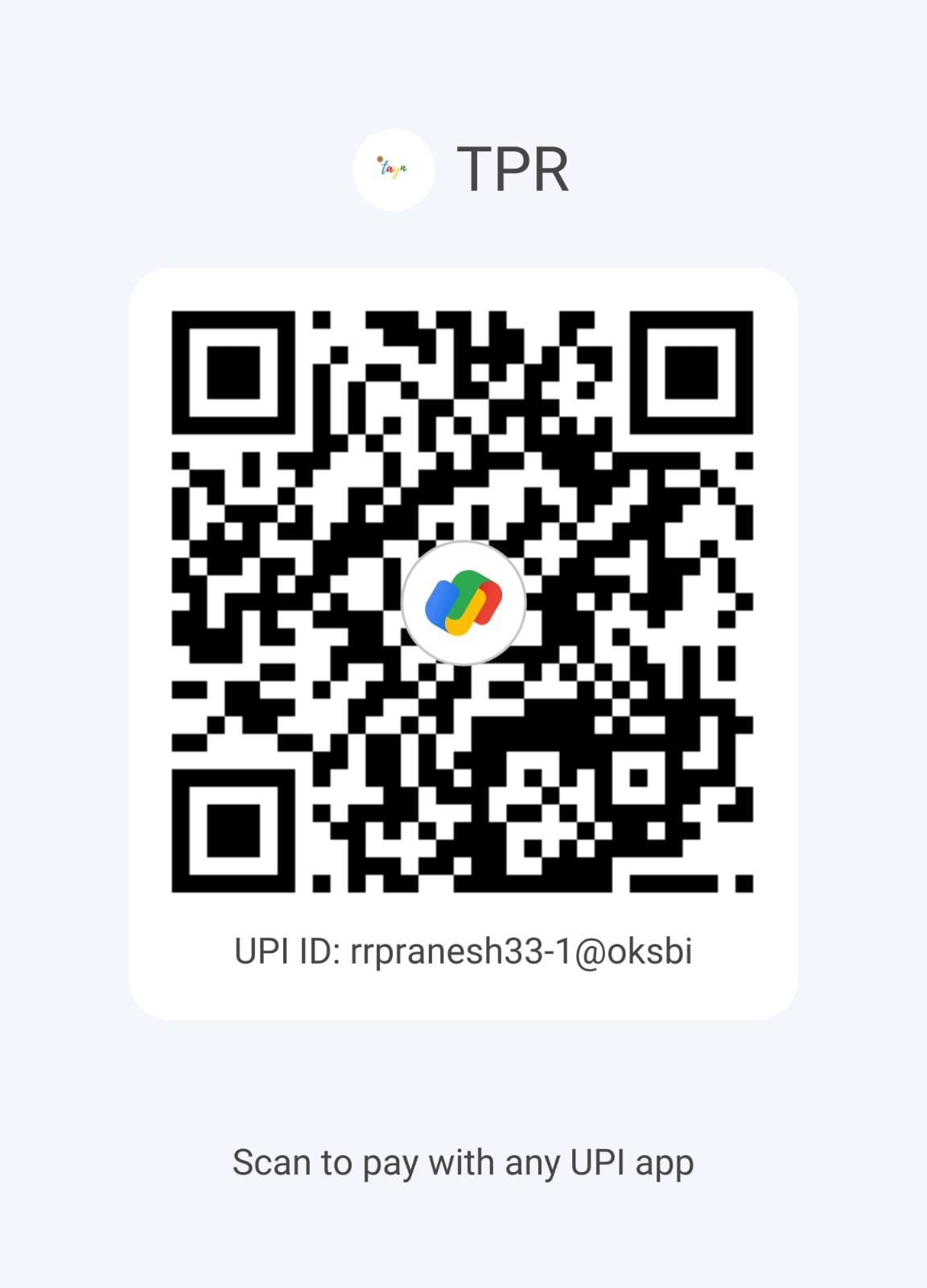 Donation QR Code